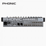 PHONIC 포닉 AM 642D USB 버스킹 콘서트 무대공연용 10채널 오디오 아날로그 믹서