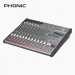 PHONIC 포닉 AM 642D USB 버스킹 콘서트 무대공연용 10채널 오디오 아날로그 믹서