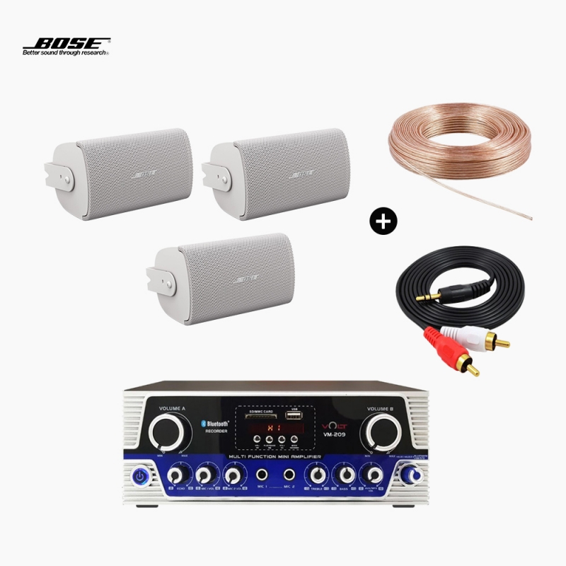 BOSE FS2SE 3EA + VM-209 스피커앰프 보스 음향패키지