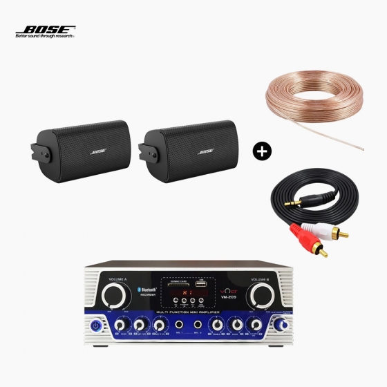 BOSE FS2SE 2EA + VM-209 스피커앰프 보스 음향패키지