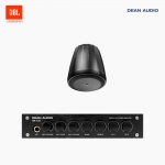 JBL 매장 카페 음향패키지 2채널 앰프 SR-100 + JBL CONTROL 64PT 팬던트 위성스피커(블랙) 1개