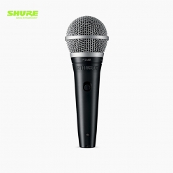 SHURE 슈어 PGA48-LC 단일지향성 카디오이드 보컬 다이나믹 유선 핸드마이크