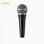 SHURE 슈어 PGA48-LC 단일지향성 카디오이드 보컬 다이나믹 유선 핸드마이크