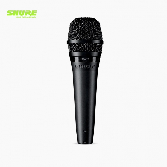 SHURE 슈어 PGA57-LC 단일지향성 카디오이드 보컬 다이나믹 유선 핸드마이크