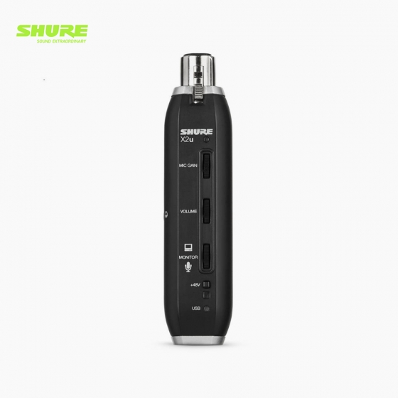 SHURE 슈어 X2U USB 신호 마이크 어댑터 - USB로 연결 가능한 X2U 변환단자