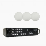 POLK AUDIO 매장 카페 상업용 V6S 실링스피커+SR-250D or SR-350D or SR-430D 멀티 앰프 음향패키지 모음