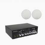 POLK AUDIO 매장 카페 상업용 V6S 실링스피커+SR-250D or SR-350D or SR-430D 멀티 앰프 음향패키지 모음