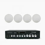 POLK AUDIO 매장 카페 상업용 V60 실링스피커+SR-250D or SR-350D or SR-430D 앰프 음향패키지 모음