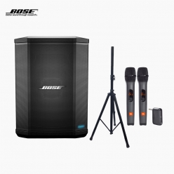 BOSE 매장 카페 음향패키지 보스 블루투스 스피커 S1 PRO + 2CH 무선 핸드마이크 AS3