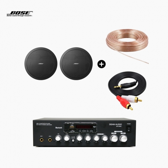 BOSE FS4CE 2EA + SR-250D 스피커앰프 보스 음향패키지