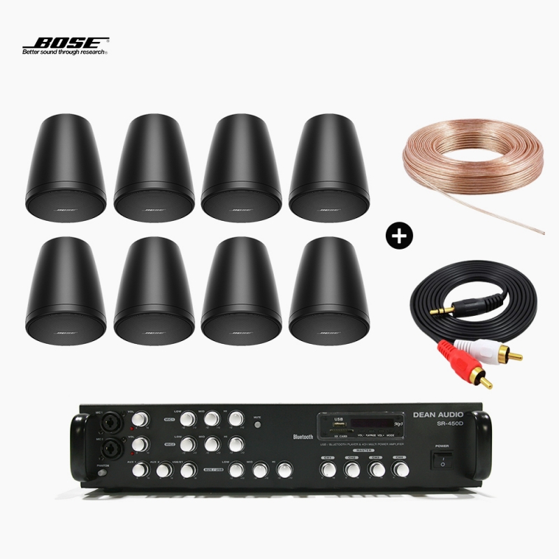 BOSE FS2P 8EA + SR-450D 스피커앰프 보스 음향패키지