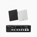 JBL 매장 카페 회의실 상업용 SLP-12T SLP-14T 벽걸이 라우드 스피커+2채널 앰프 음향패키지 모음