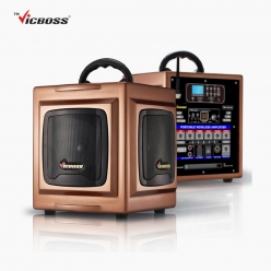 VICBOSS 빅보스 PWA-H521UB 충전식 휴대용 포터블 블루투스 앰프스피커 150W