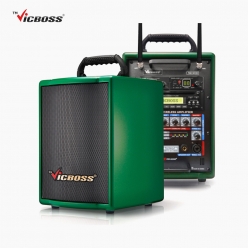 VICBOSS 빅보스 PWA-H842CB 충전식 휴대용 포터블 2채널 블루투스 앰프스피커 250W