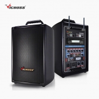 VICBOSS 빅보스 PWA-H852CB 충전식 휴대용 포터블 2채널 블루투스 앰프스피커 300W