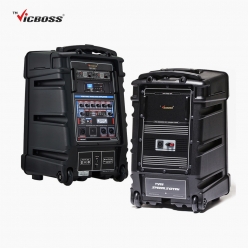 VICBOSS 빅보스 PWA-VN9002 충전식 휴대용 포터블 2채널 블루투스 앰프스피커 500W