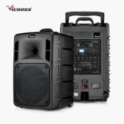 VICBOSS 빅보스 PWA-VN902 충전식 휴대용 포터블 2채널 블루투스 앰프스피커 500W