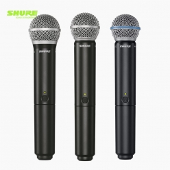 SHURE 슈어 BLX2 무선 핸드마이크 송신기 BLX 수신기 전용 핸드헬드형 송신기 BLX2/PG58 BLX2/SM58 BLX2/BETA58A