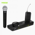 SHURE 슈어 BLX1288/CVL 듀얼채널 무선 핸드마이크+라발리에마이크 송수신기 시스템 BLX1288K/CVL