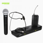 SHURE 슈어 BLX1288/PGA31 듀얼채널 무선핸드마이크+헤드셋마이크 송수신기 시스템  BLX1288K/PGA31