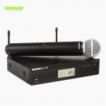 SHURE 슈어 BLX24R/SM58 단일채널 무선 핸드마이크 송수신기 시스템 BLX24RK/SM58