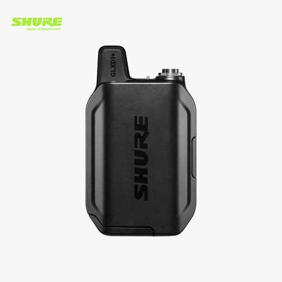 SHURE 슈어 GLXD1+ 무선 듀얼밴드 바디팩 송신기 GLXD+수신기 전용