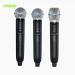 SHURE 슈어 GLXD2+ 무선 듀얼밴드 핸드마이크 GLXD+수신기 전용 핸드헬드 송신기