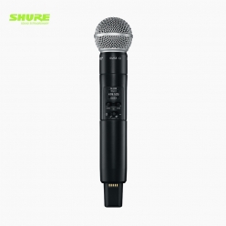 SHURE 슈어 SLXD2/SM58 디지털 무선 핸드마이크 핸드헬드 송신기