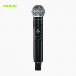 SHURE 슈어 SLXD2/B58 디지털 무선 핸드마이크 핸드헬드 송신기