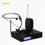 SHURE 슈어 SLXD14/SM35 디지털 헤드셋마이크 바디팩 무선 송수신기 시스템