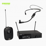 SHURE 슈어 SLXD14/SM35 디지털 헤드셋마이크 바디팩 무선 송수신기 시스템