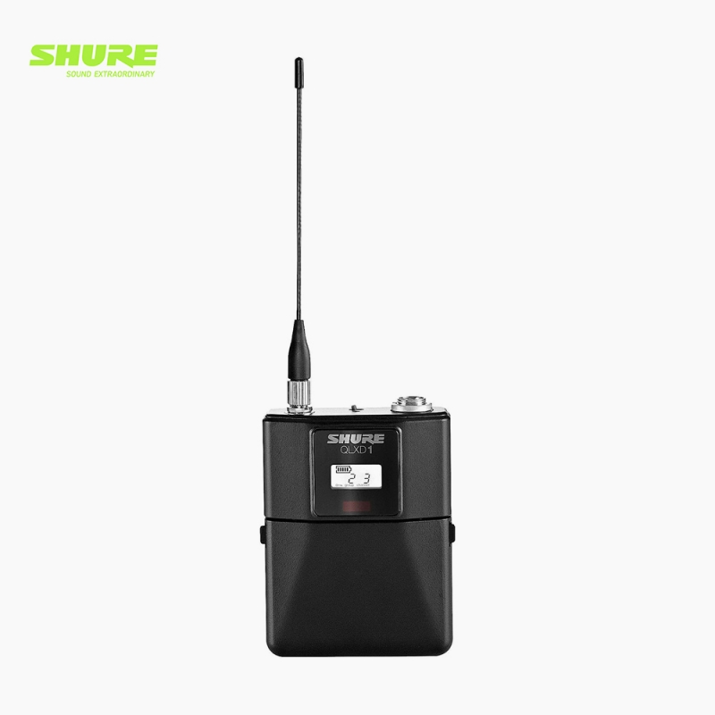 SHURE 슈어 QLXD1 디지털 무선 바디팩 송신기