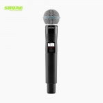 SHURE 슈어 QLXD2/B58A 디지털 무선 핸드마이크 핸드헬드 송신기