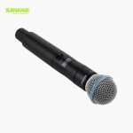 SHURE 슈어 QLXD2/B58A 디지털 무선 핸드마이크 핸드헬드 송신기