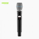 SHURE 슈어 QLXD2/B87A 디지털 무선 핸드마이크 핸드헬드 송신기