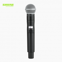 SHURE 슈어 ULXD2/SM58  디지털 무선 핸드마이크 핸드헬드 송신기