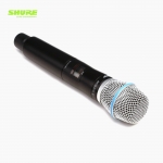 SHURE 슈어 AD2/B87A AD2/BETA87A  Axient Digital  무선 핸드마이크 핸드헬드 송신기