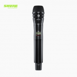 SHURE 슈어 AD2/K8B AD2/KSM8B  Axient Digital  무선 핸드마이크 핸드헬드 송신기 블랙