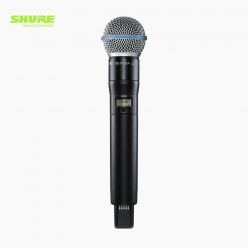 SHURE 슈어 ADX2/B58 ADX2/BETA58A  Axient Digital 무선 핸드마이크 핸드헬드 송신기