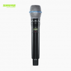 SHURE 슈어 ADX2/B87A ADX2/BETA87A  Axient Digital 무선 핸드마이크 핸드헬드 송신기