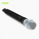 SHURE 슈어 ADX2/B87A ADX2/BETA87A  Axient Digital 무선 핸드마이크 핸드헬드 송신기