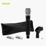 SHURE 슈어 ADX2/B87A ADX2/BETA87A  Axient Digital 무선 핸드마이크 핸드헬드 송신기