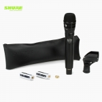 SHURE 슈어 ADX2/K8B ADX2/KSM8B  Axient Digital  무선 핸드마이크 핸드헬드 송신기