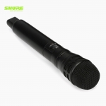 SHURE 슈어 ADX2/K8B ADX2/KSM8B  Axient Digital  무선 핸드마이크 핸드헬드 송신기