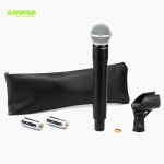 SHURE 슈어 ADX2FD/SM58  Axient Digital 주파수 다이버시티 무선 핸드마이크 핸드헬드 송신기