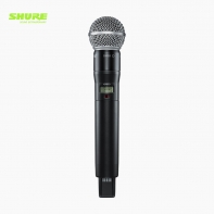 SHURE 슈어 ADX2FD/SM58  Axient Digital 주파수 다이버시티 무선 핸드마이크 핸드헬드 송신기