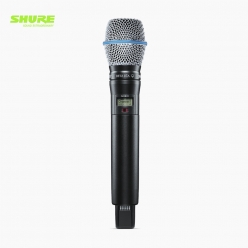 SHURE 슈어 ADX2FD/B87A ADX2FD/BETA87A  Axient Digital 주파수 다이버시티 무선 핸드마이크 핸드헬드 송신기