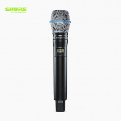 SHURE 슈어 ADX2FD/B87C ADX2FD/BETA87C  Axient Digital 주파수 다이버시티 무선 핸드마이크 핸드헬드 송신기