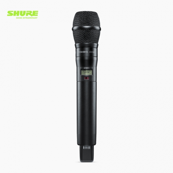 SHURE 슈어 ADX2FD/K9HSB ADX2FD/KSM9HSB  Axient Digital 주파수 다이버시티 무선 핸드마이크 핸드헬드 송신기