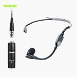 SHURE 슈어 SM35-TQG 무선바디팩용 카디오이드 퍼포먼스 콘덴서 헤드셋마이크 TQG 커넥터